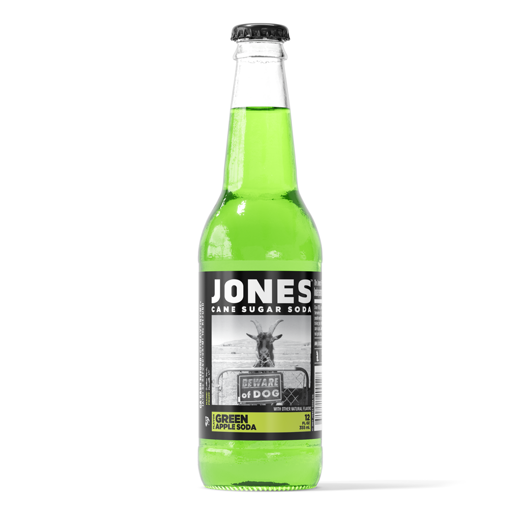 Green Apple Cane Sugar Soda